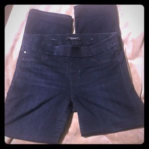 Liverpool Straight Dark Wash pull on Jeans
